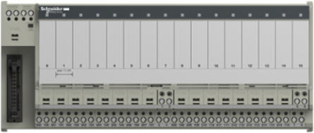 Modicon ABE7 Sub-Base for Plug-In Relay, 16 Channels, IP2X