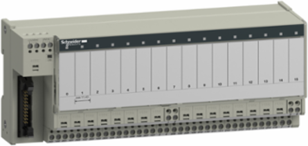 Modicon ABE7 Sub-Base for Plug-In Relay, 16 Channels, IP2X