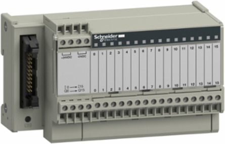 Modicon 16 Channel Electromechanical Relay Sub-Base, 125mm Width