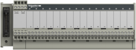 Electromechanical Relay Sub-Base, 16 Channels, 206 mm Width, 10 A Output