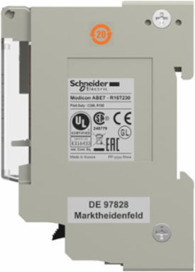 Sub-base Relay 16 Channels, 19-30V DC, 0.775kg