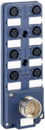IP67 Passive Splitter Box with 8 Channels, 5m Cable, 24V DC, 4A