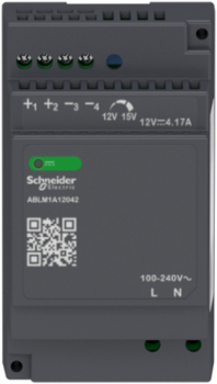 Regulated Power Supply 24V DC, 2.5A, 60W, Rail Mounting