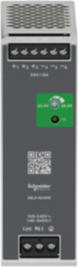 Regulated Power Supply 100-240V AC, 24V DC, 5A, IP20, 120W