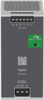 Regulated Power Supply 24V DC, 10A, 240W, Rail Mounting, 60mm Width