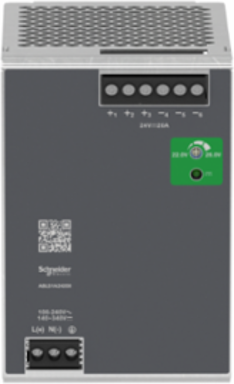 Regulated Power Supply 24V 20A, 480W, Rail Mounting, IP20
