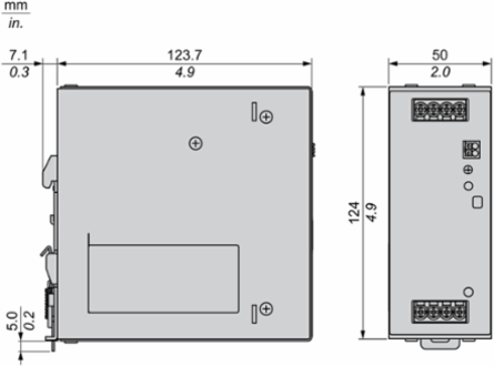 Regulated Power Supply, 380...500V AC, 24V, 10A, 3 phases, Universal