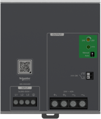 Regulated Power Supply, 380...500V AC, 24V, 40A, 3 phases, Universal