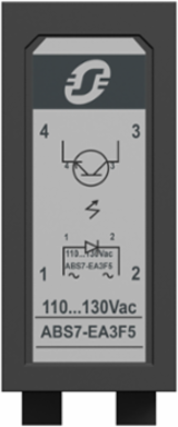 Plug-In Solid State Relay 12.5 mm 110-130 V AC Response Time 20 ms
