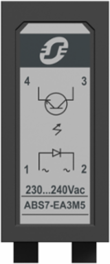 Plug-In Solid State Relay 12 mm, Input Voltage 230-240 V AC
