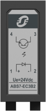 Plug-in Solid State Relay 24V DC Input, 12 mm Width Pitch
