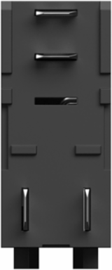 Plug-in Solid State Relay 24V DC Input, 12 mm Width Pitch
