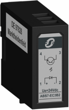 Plug-in Solid State Relay 24V DC Input, 12 mm Width Pitch