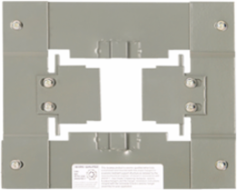 Wall flange, I-Line Busway, 800A, 600VAC, 3 phase, 4 wire, vertical [TAA]