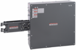 End Tap Box, 3-Wire, 2000A Rated, Aluminum, 29.14 Inch Length, 28 Inch Height, 16.88 Inch Width