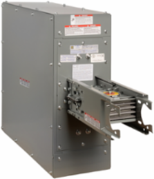 End tap box,I-Line Busway, 800A, 600VAC, 3 phase, 4 wire, integral ground bus, Al, feeder, 10ft, bolted [TAA]