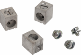 Circuit Breaker Mechanical Lug Kit 35-110A Set of 3, Halogen Free, Aluminium