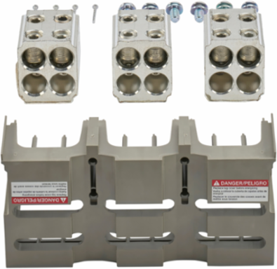 PowerPact P Lug Kit, 800A-1200A, 3/0 AWG-500kcmil, Set of 3