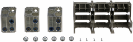 PowerPact P Mechanical Lug Kit, 1200A, Aluminum, 3/0 to 750 kcmil, Set of 3