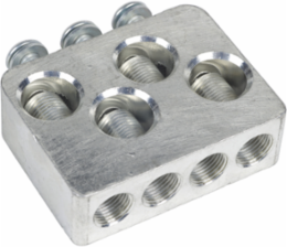 PowerPacT R Lug Kit, Mechanical, 1200A, 3/0 AWG to 600 kcmil, Aluminum