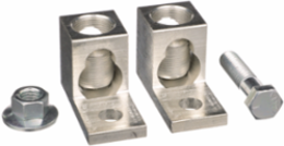 PowerPacT R Circuit Breaker Lug Kit, 2500A, 1/0 AWG to 750 kcmil, Aluminum, Qty 2