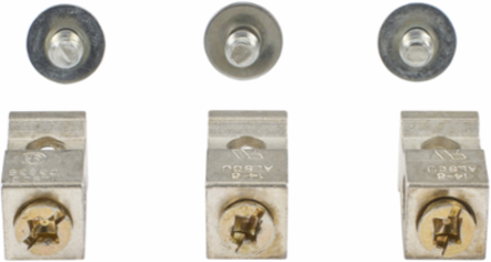 Circuit Breaker Mechanical Lug Kit Set of 3, PVC Free, Halogen Free