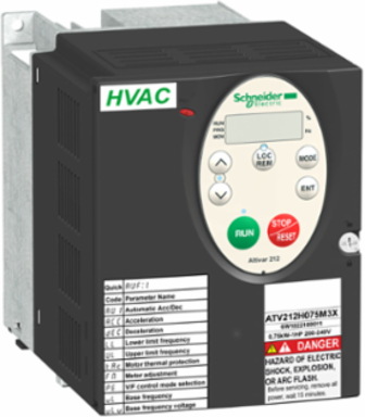 Altivar 212 Variable Speed Drive, 0.75kW, 1hp, 480V, IP21