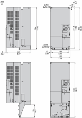 variable speed drive, Altivar Machine ATV320, 18.5kW, 400V, 3 phases, compact