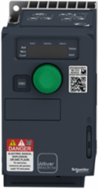 Variable Speed Drive, 0.37 kW, 200-240V AC, Compact Design