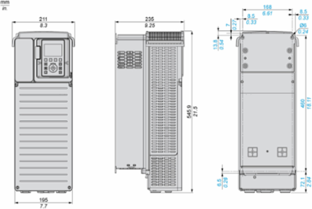Altivar Process Variable Speed Drive 22kW 3-Phase 400-480V IP21