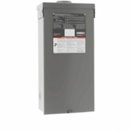 Circuit Breaker Enclosure, 15A-125A, 2/3 Pole, NEMA 3R, Steel