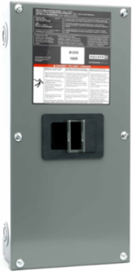 PowerPacT B Circuit Breaker Enclosure, 15A-100A, NEMA 1, Surface Mount, Steel