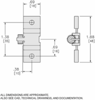 Thermal Fuse Unit, Type S & B, 30 Amps, AIC 10k Amp, Class 20
