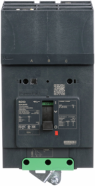 PowerPact B Circuit Breaker, 50A, 3 Pole, 600Y/347VAC, 14kA, I-Line