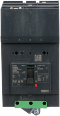 PowerPact B 60A 3-Pole Circuit Breaker, 14kA, I-Line, 600Y/347VAC
