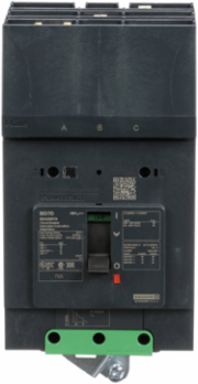 PowerPact B Circuit Breaker, 70A, 3 Pole, 600Y/347VAC, 14kA