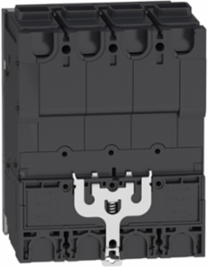 Circuit breaker, PowerPacT B, 100A, 4 pole, 600Y/347VAC, 14kA, terminal nut, thermal magnetic, 80%