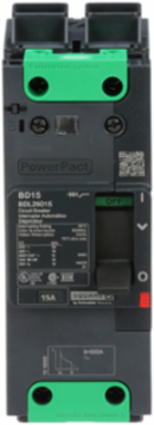 PowerPacT B Circuit Breaker 15A 2 Pole 14kA 600Y/347VAC