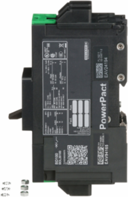 PowerPacT B Circuit Breaker 100A 2 Pole 14kA 600Y/347VAC