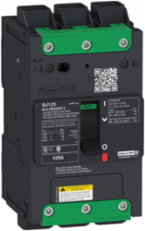 PowerPacT B Automatic Switch 125A 3 Pole 600Y/347VAC 14kA