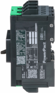 PowerPact B Circuit Breaker, 15A, 3 Pole, 14kA, Thermal Magnetic, 80% Rating