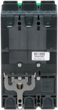 PowerPacT B Circuit Breaker, 40A, 3 Pole, 14kA, Thermal-Magnetic, 600Y/347VAC