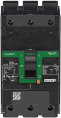 PowerPacT B Circuit Breaker, 40A, 3 Pole, 600Y/347VAC, 14kA