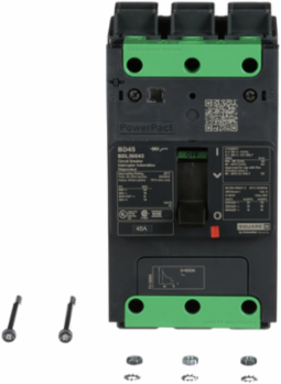 PowerPact B 45A 3 Pole Circuit Breaker 14kA 600Y/347VAC