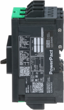 PowerPact B Circuit Breaker, 70A, 3 Pole, 600Y/347VAC, 14kA, Thermal Magnetic