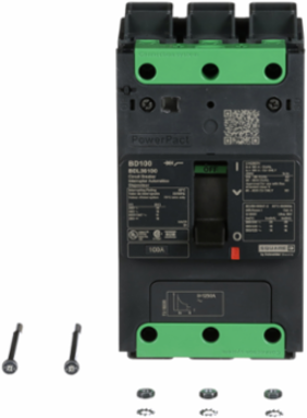 PowerPacT B Circuit Breaker 100A 3 Pole 600Y/347VAC 14kA
