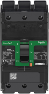 PowerPacT B Circuit Breaker 125A, 3 Pole, 14kA, Thermal-Magnetic