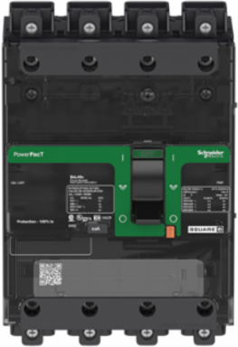 PowerPact B Circuit Breaker 30A 4 Pole 600Y/347VAC 14kA