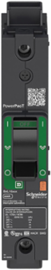 PowerPact B Circuit Breaker, 15A, 1 Pole, 600Y/347VAC, 18kA, Thermal Magnetic