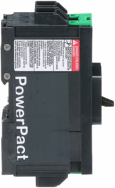 PowerPact B Circuit Breaker, 15A, 2 Pole, 600Y/347VAC, 80% Rating, 18kA